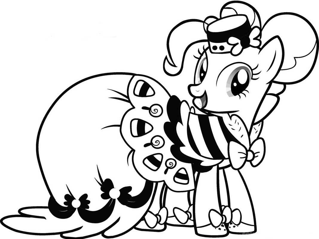 para colorear My little pony