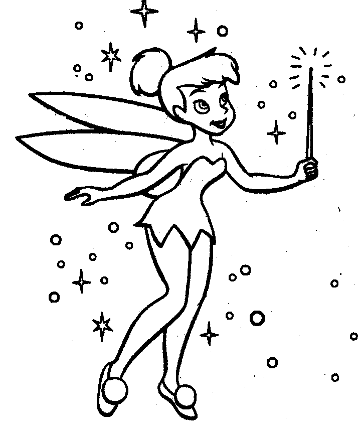 tinkerbell para pintar