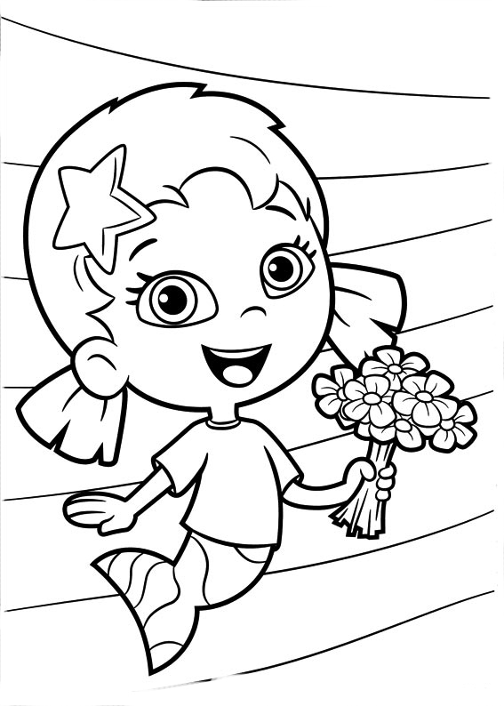 bubble guppies dibujos para imprimir