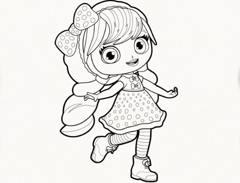 dibujos de little charmers para imprimir