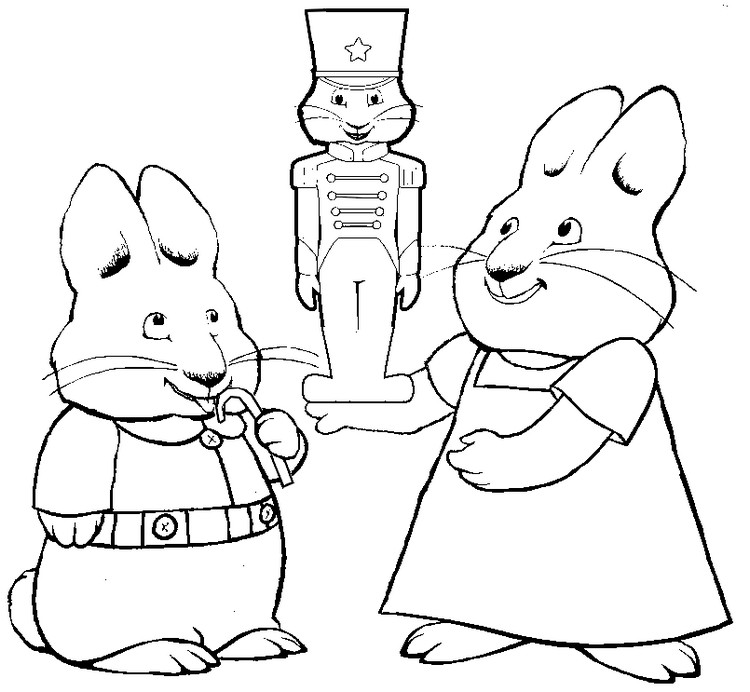 dibujos de max y ruby para pintar