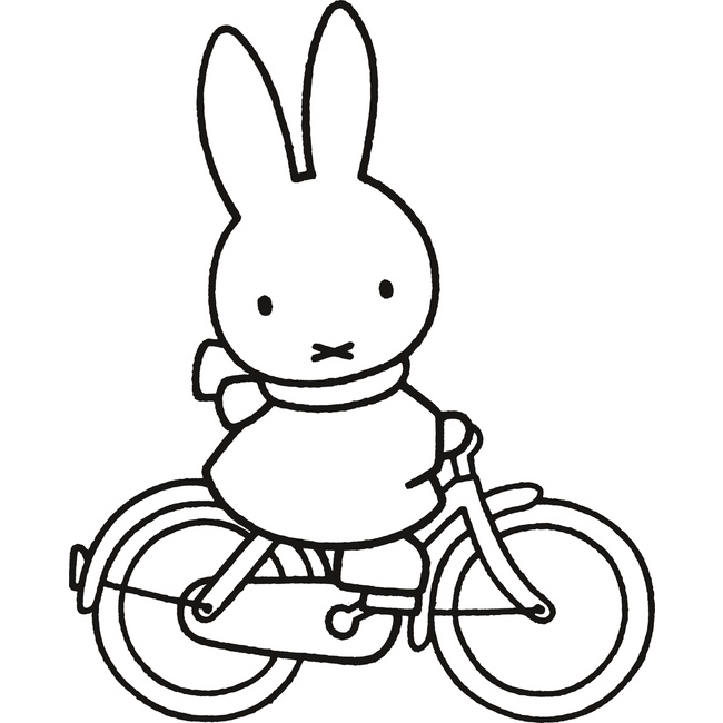 dibujos de miffy para colorear