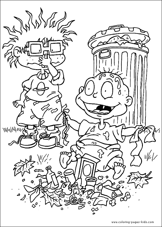 dibujos de rugrats para pintar