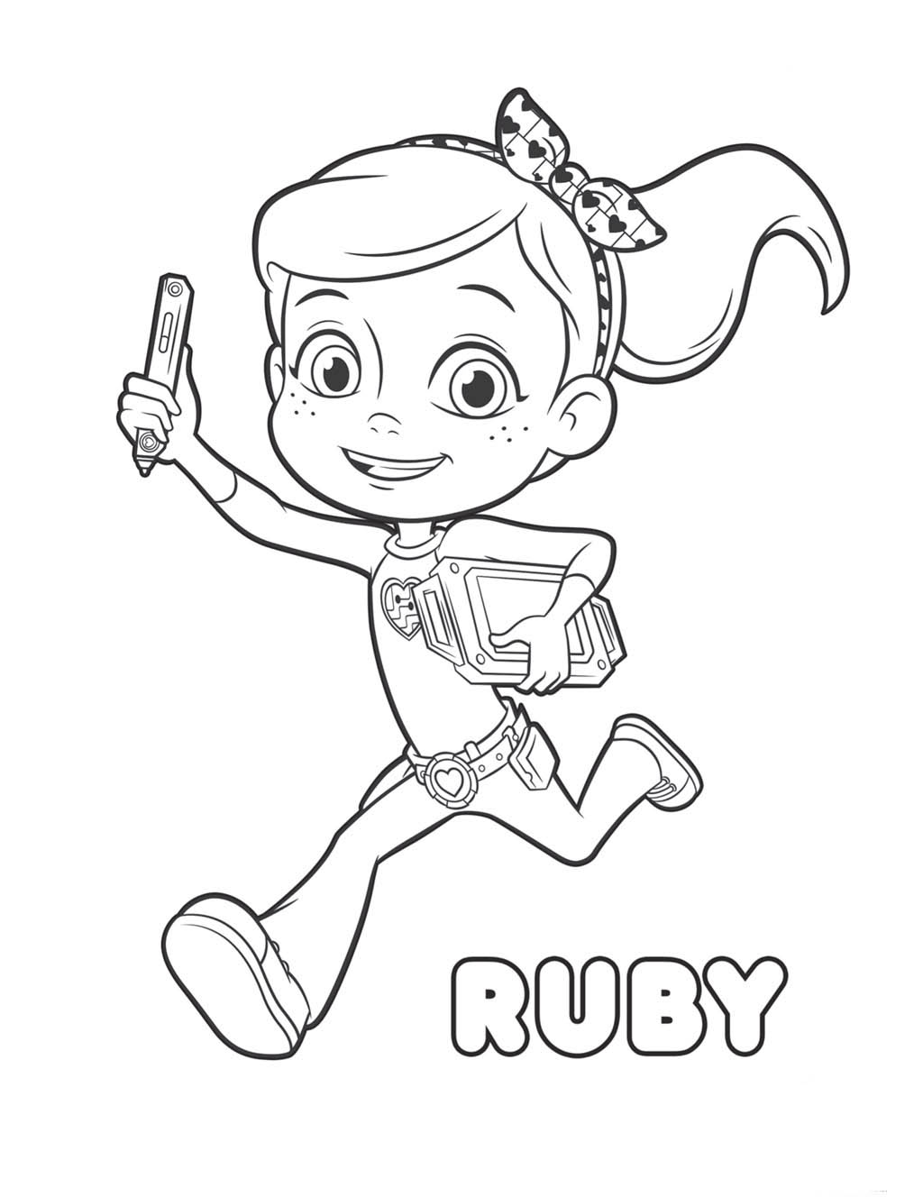 dibujos de rusty rivets para colorear