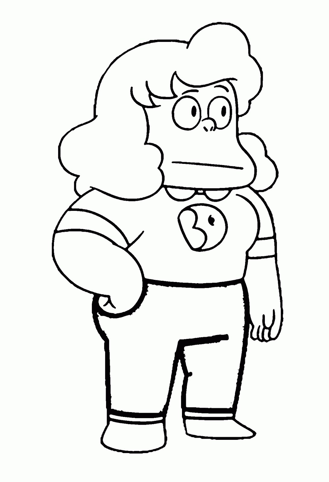 dibujos de steven universe para colorear