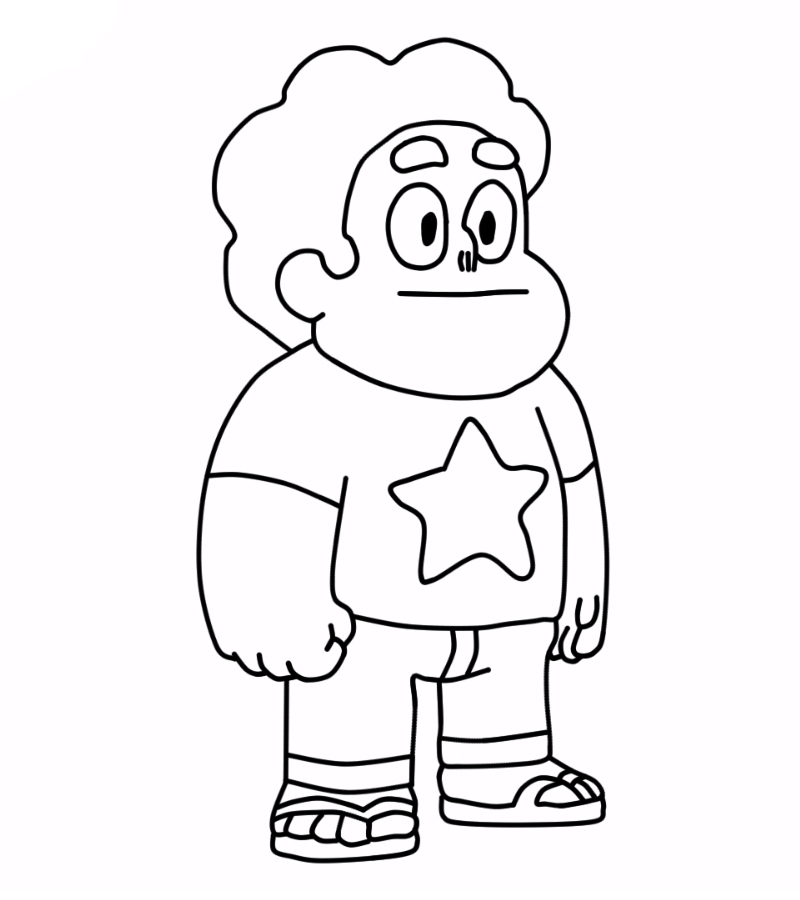 dibujos de steven universe para pintar