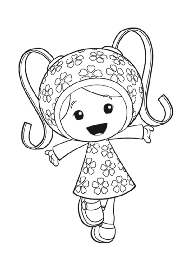 dibujos de team umizoomi para colorear