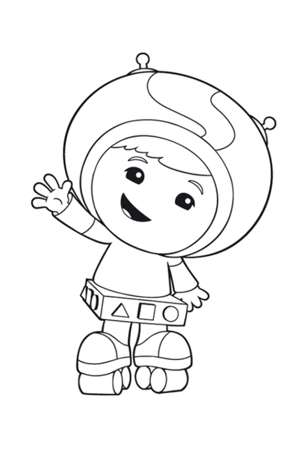 dibujos de team umizoomi para pintar