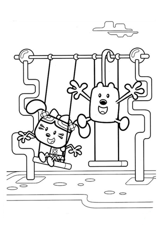 dibujos de wow wow wubbzy para imprimir