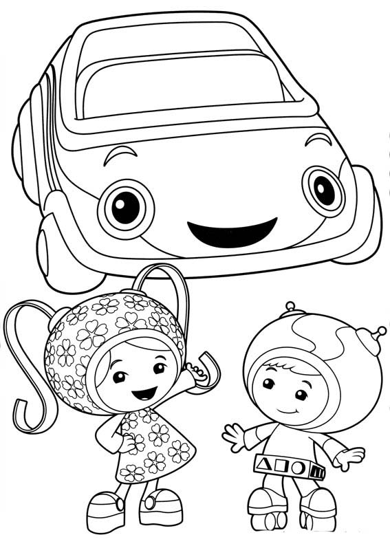 figuras de team umizoomi para imprimir