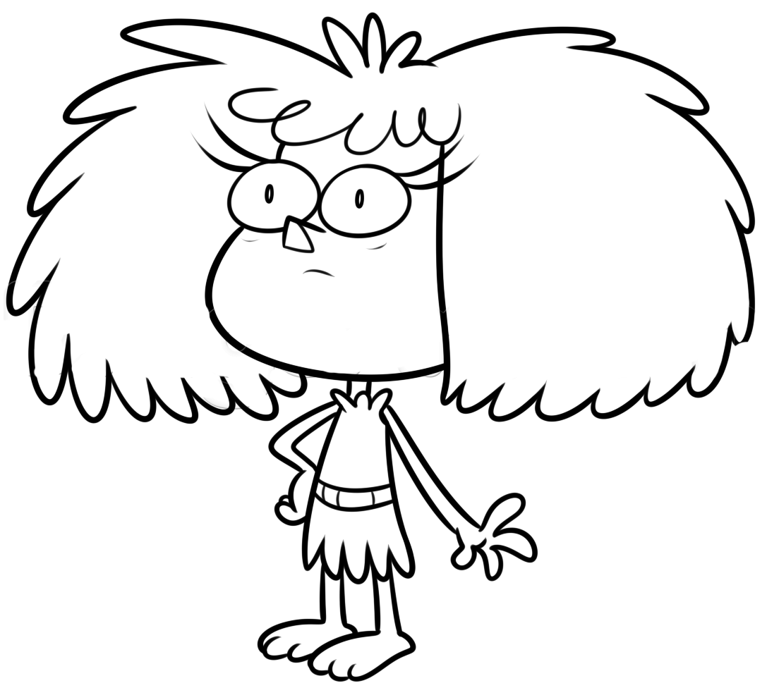 harvey beaks para colorear