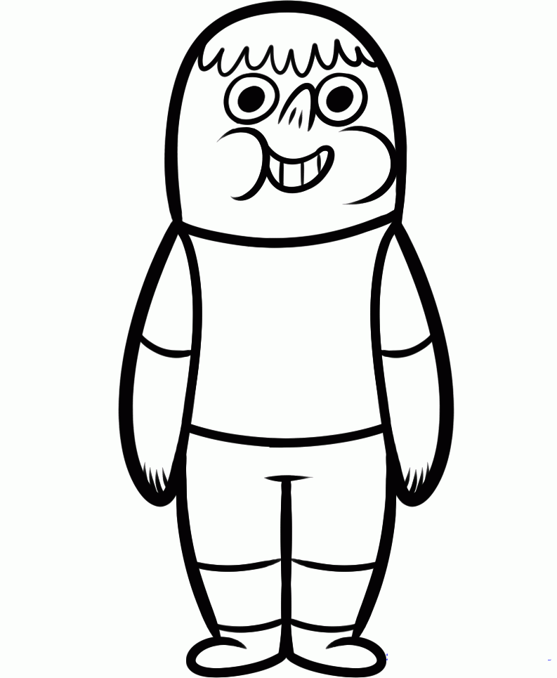 Clarence Coloring Pages