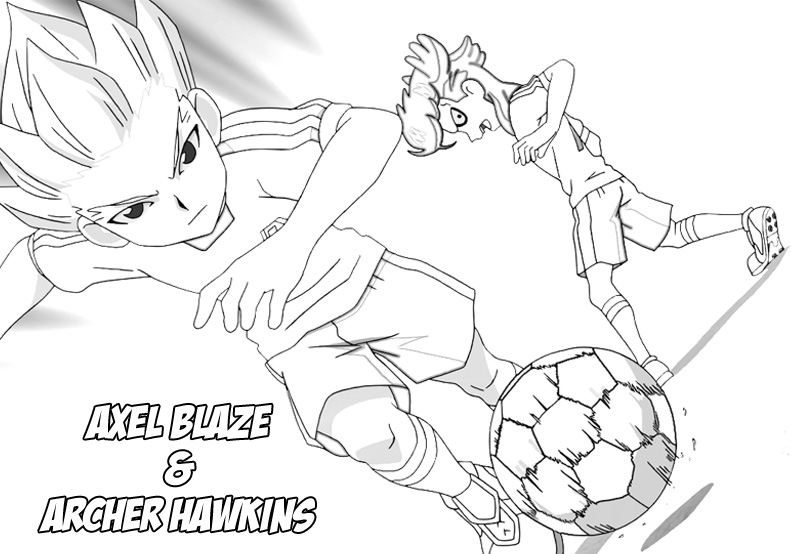 imagenes de inazuma eleven go para imprimir