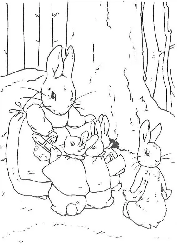 imagenes de peter rabbit para imprimir