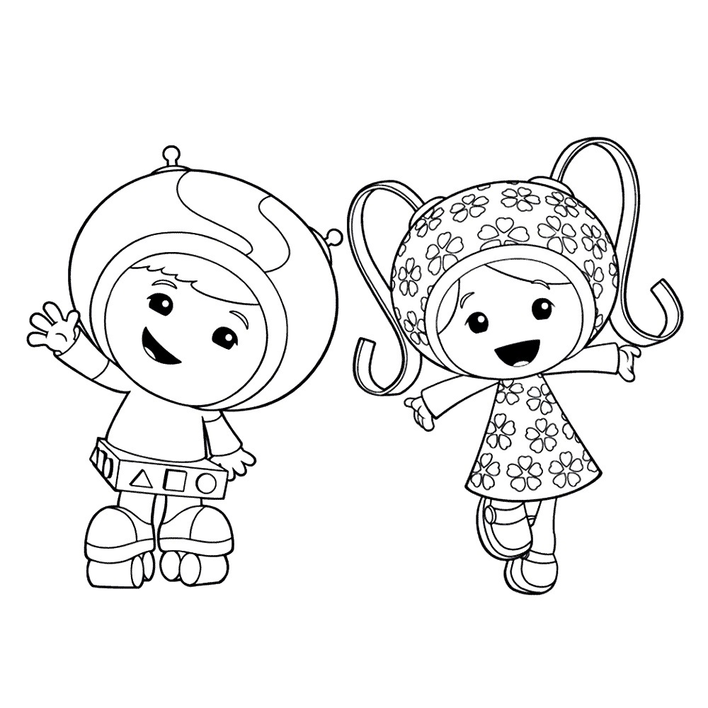 imagenes de team umizoomi para colorear