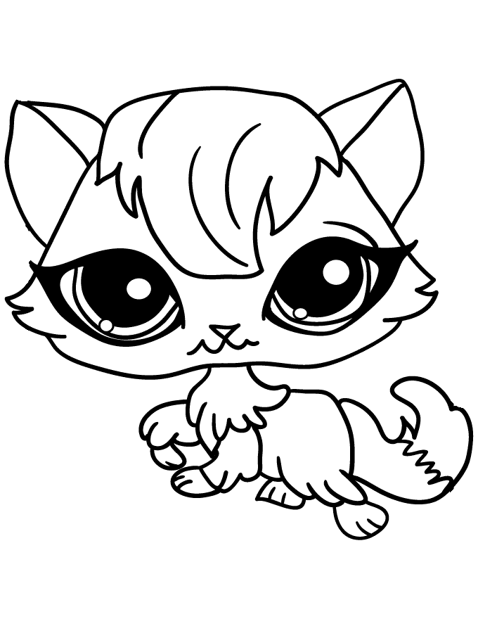 littlest pet shop dibujos para pintar