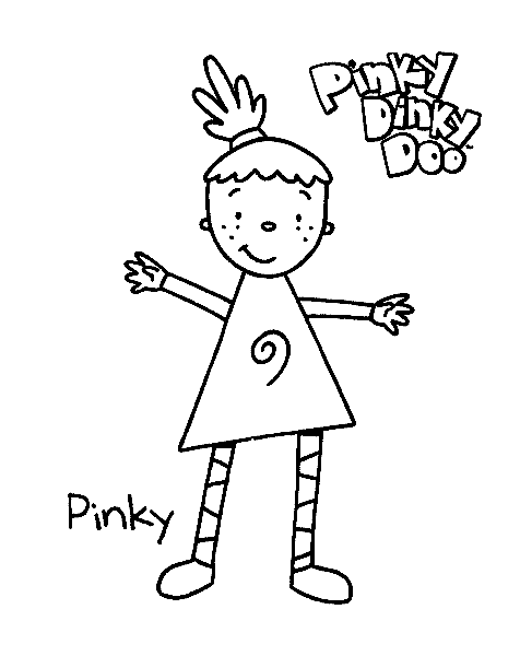 pinky dinky doo para imprimir