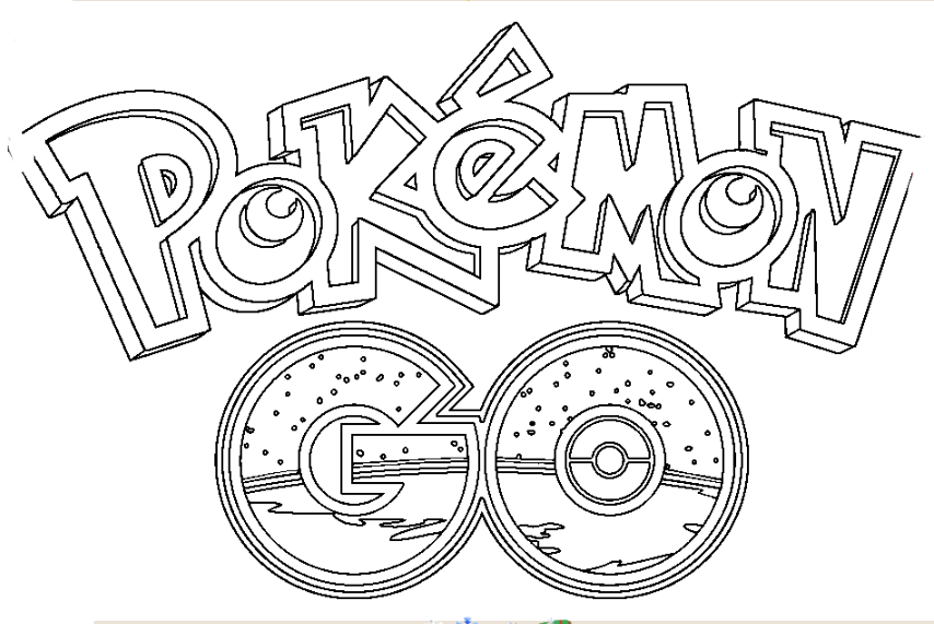 pokemon go para pintar