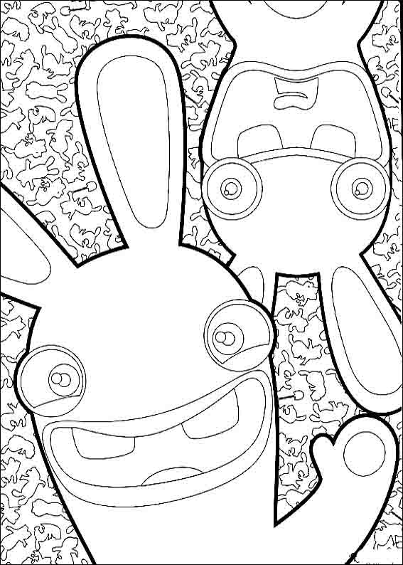 rabbids para pintar