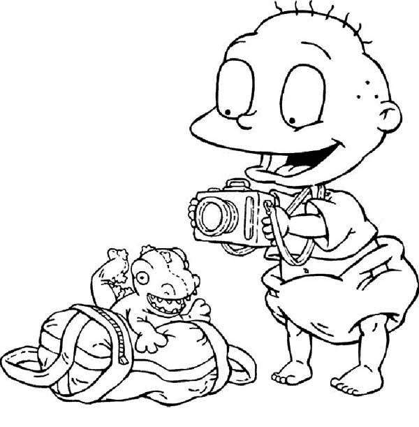 rugrats para pintar e imprimir