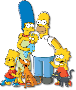 Simpson para colorear