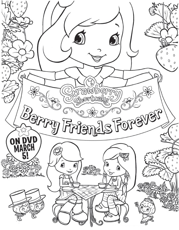 strawberry berry friends color1