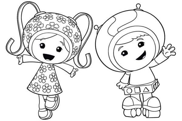 team umizoomi para colorear e imprimir