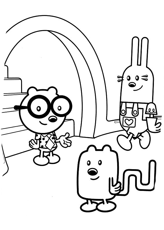 wow wow wubbzy para pintar e imprimir